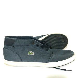 Lacoste Ampthill Canvas Mid Sneakers Lace Up Shoes